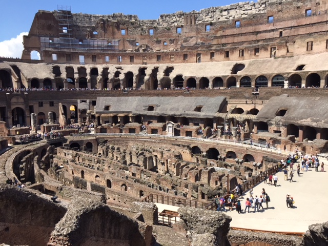 Touring the Colosseum: Seattle Writing Classes.