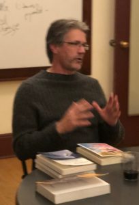 Jeff Smoot reading at The Writer's Workshop Seattle writing classes.